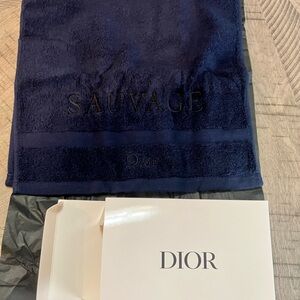 NEW DIOR Sauvage 100% cotton hand towel